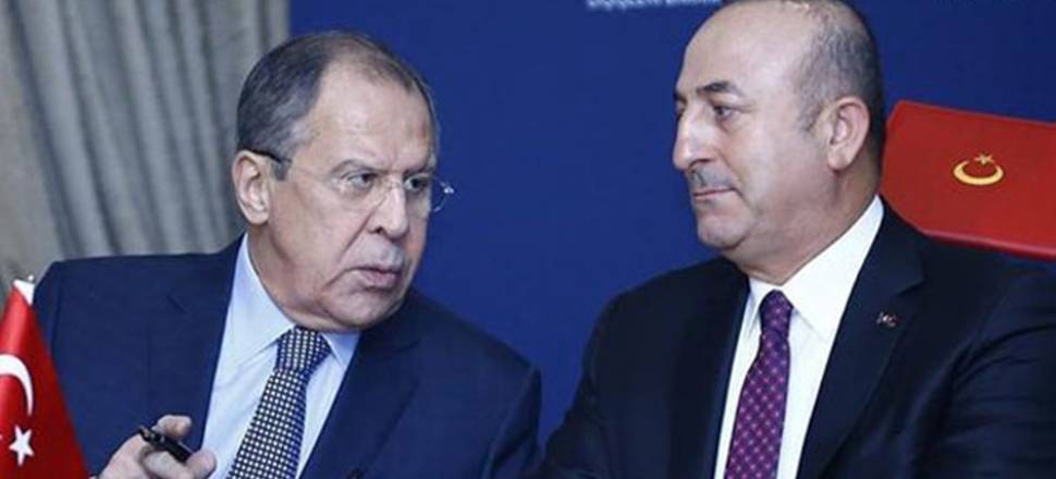 Bakan Çavuşoğlu, Lavrov'la bir araya geldi!
