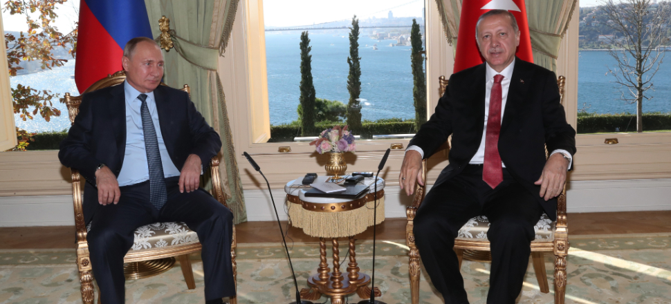 Erdoğan ile Putin Vahdettin Köşkü'nde görüştü!