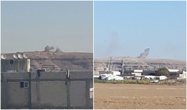 Fırat'ın doğusundaki terör mevzileri bombalandı!