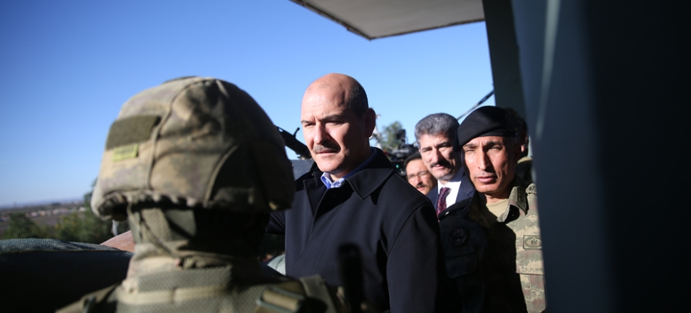 Bakan Soylu'nun ziyareti sırasında tespit edildi!