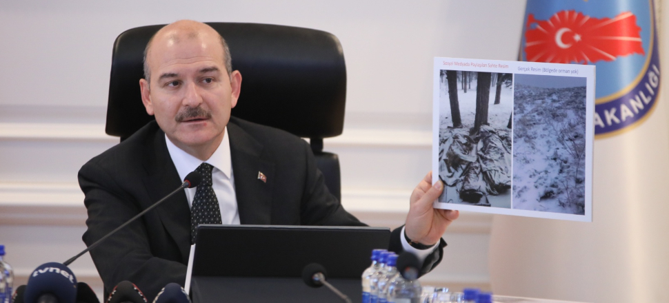 Soylu: Olayla ilgisi olmayan görüntüler kullanıldı