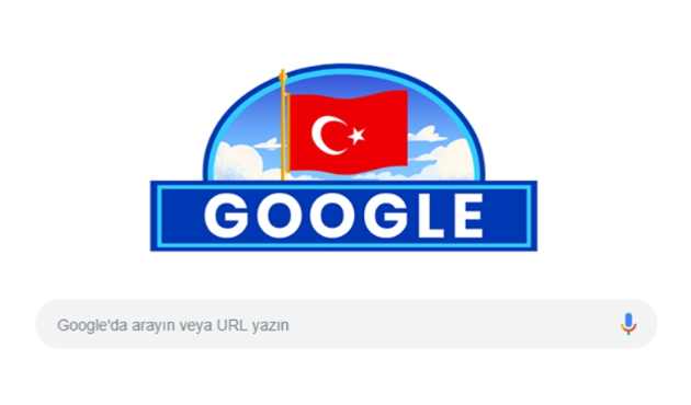 Google'dan Cumhuriyet Bayramı'na özel logo...