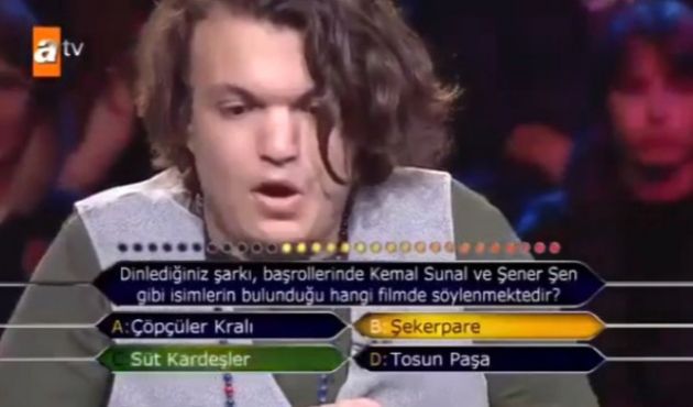 Milyoner'de telefon jokeri olan şarkıcı soruyu bilemedi!