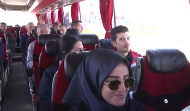 İlk kafile Yeni Havalimanına ulaştı!