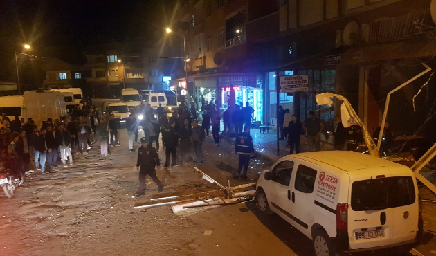 Börekçide tüp bomba gibi patladı...