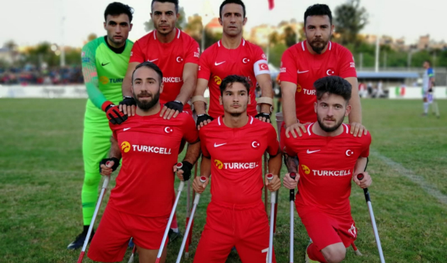 Ampute Milli Takımı, ABD karşısında şov yaptı!