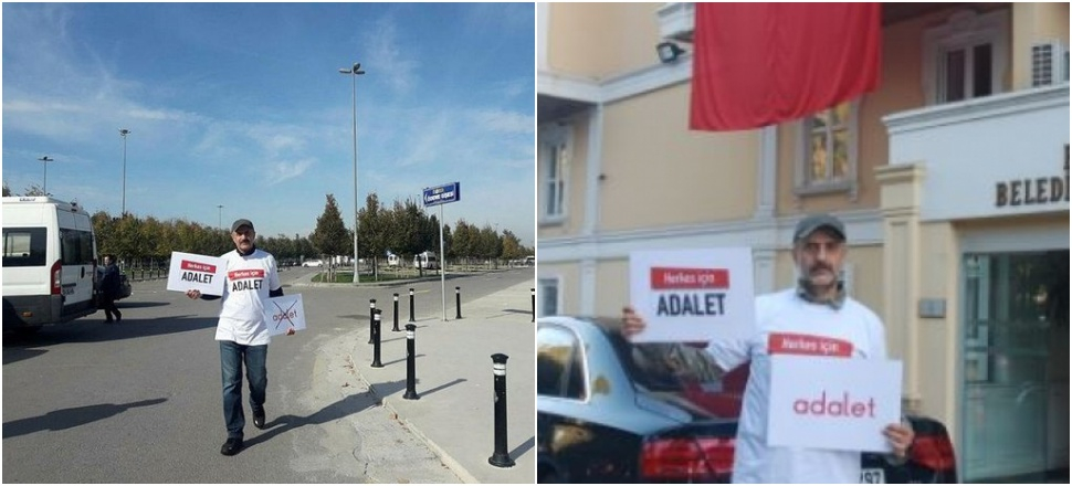 Gazeteciden CHP'ye ‘adalet’ protestosu!