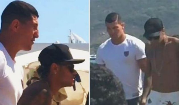 Neymar'ın koruması fena dayak yedi!
