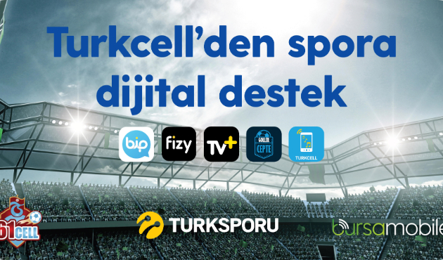Turkcell’den taraftarlara dijital destek!