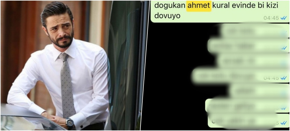 "Ahmet Kural evinde bir kızı dövüyor!"