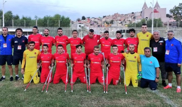 Ampute milli takımı tarih yazmaya devam ediyor!