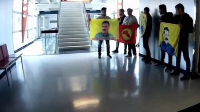 Türkiye'ye diklenen 'ufaklık' buna ne diyecek! PKK o ülkede devlet televizyonunu bastı...