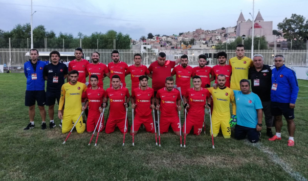 Türkiye Ampute Futbol Milli Takımı dünya ikincisi!