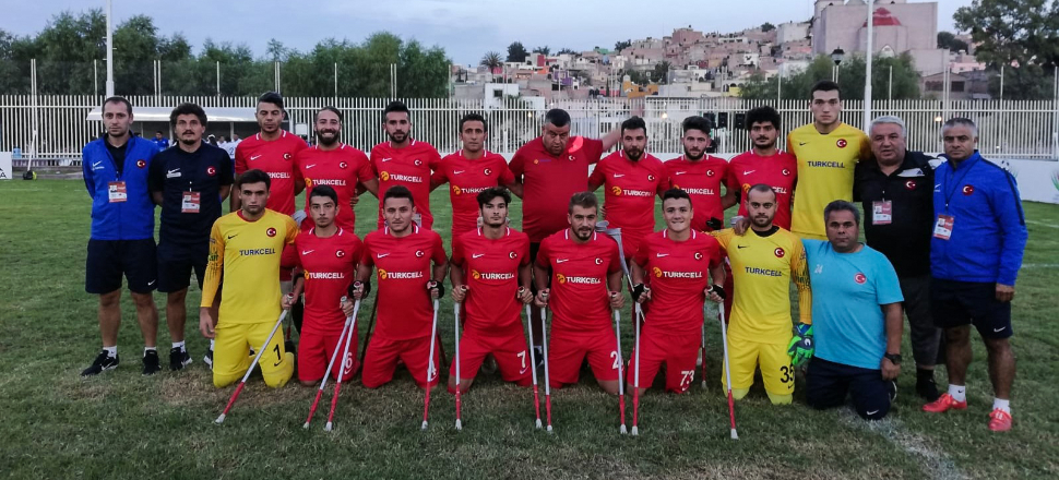 Türkiye Ampute Futbol Milli Takımı dünya ikincisi!