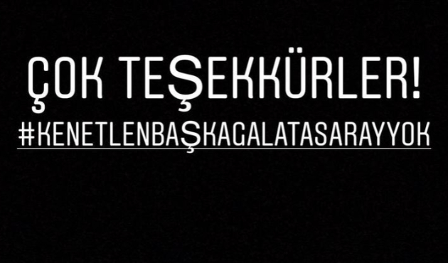 Galatasaray tek ses oldu! İşte o paylaşım...