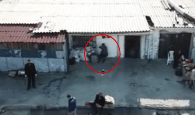 İstanbul'un ortasında drone ile görüntülendi! / VİDEO