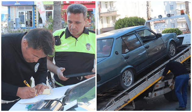 Polisin yazdığı drift cezası otomobilin değerinden fazla!