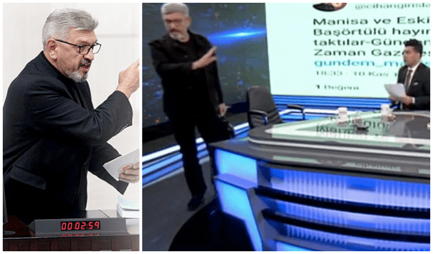 FETÖ sorusuna sinirlenip stüdyoyu terk etti!