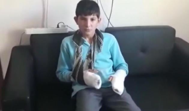 Okul müdürü öğrenciyi bu hale getirdi...
