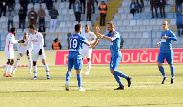 BB Erzurumspor'un tırmanışı sürüyor!