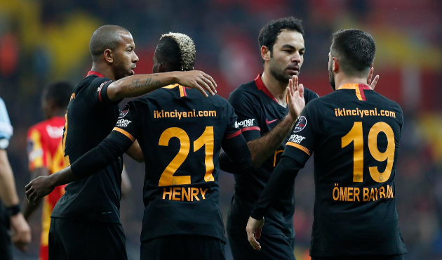Galatasaray, Kayseri'de kendine geldi! 0-3