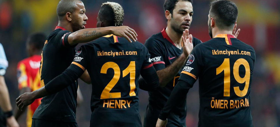 Galatasaray, Kayseri'de kendine geldi! 0-3