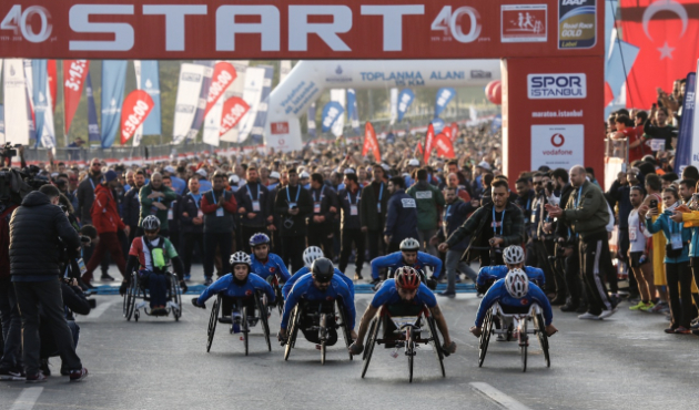Vodafone İstanbul Maratonu bu görüntülerle başladı!