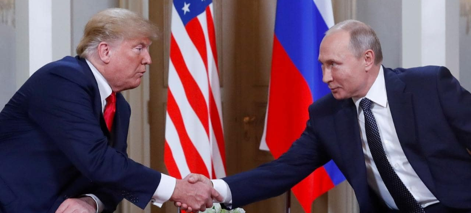 Trump ve Putin Paris'te bir araya geldi!
