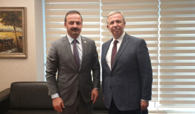 Mansur Yavaş İYİ Partili ismi ziyaret etti!