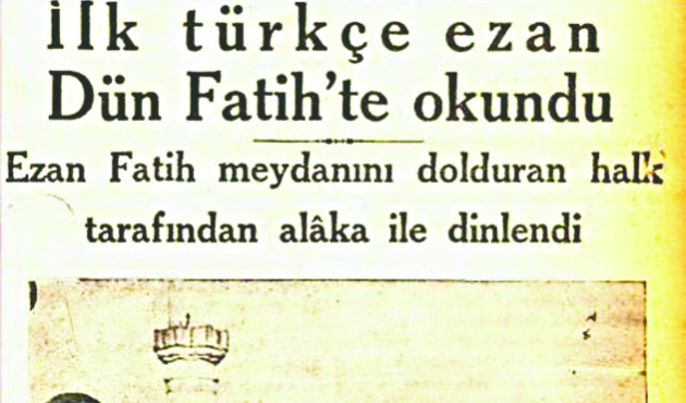 Sadece "Arapça ezan" yasak değildi! Murat Bardakçı o belgeleri yayınladı...