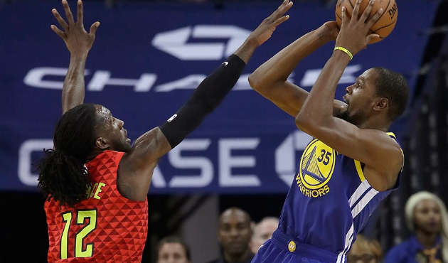 Son şampiyonu Durant ve Thompson sırtladı!