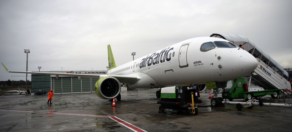 Airbus'un yeni uçağı A220 İstanbul'da...