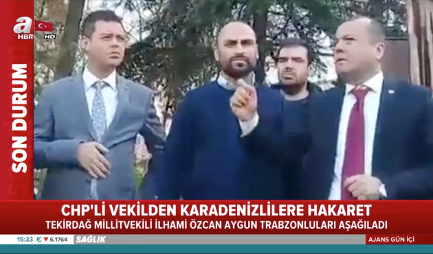 CHP'li vekil Aygün'den Trabzonlulara hakaret!