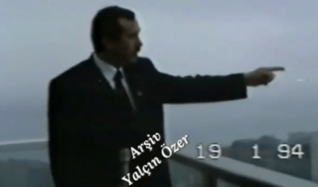 Erdoğan bundan tam 24 yıl önce orayı göstermişti! / VİDEO