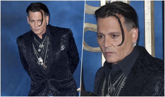 Johnny Depp geçip giden yıllardan nasibini aldı...