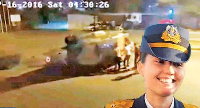 O kadın pilot darbecileri tek tek teşhis etti!