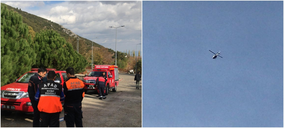 Denizli'de eğitim uçağı düştü!