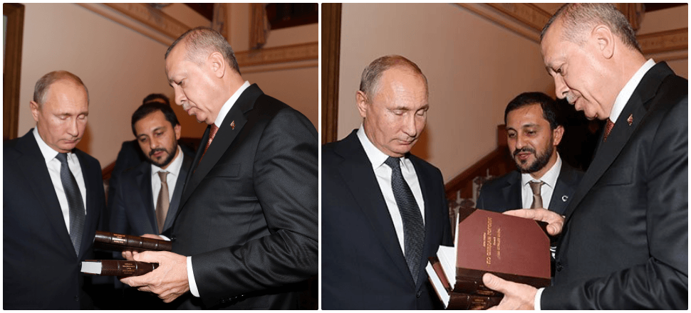 Cumhurbaşkanı Erdoğan'dan Putin'e çok özel hediye!