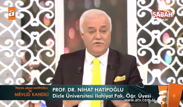Nihat Hatipoğlu'ndan Mevlid Kandili özel duası!