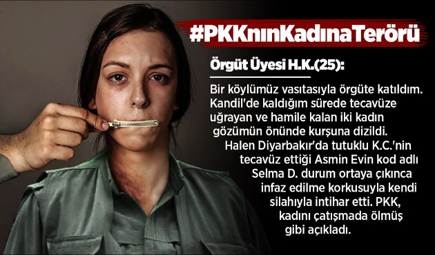 PKK'lı kadın teröristlerden tüyler ürperten itiraflar!