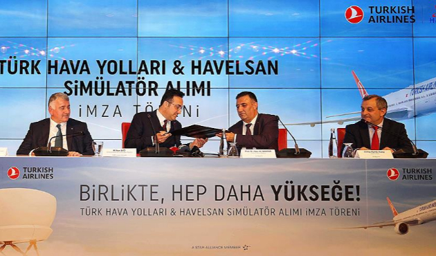 THY'nin uçuş simülatörlerini HAVELSAN üretecek!