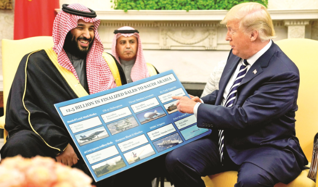 Trump Suudilere bakınca böyle görüyor!