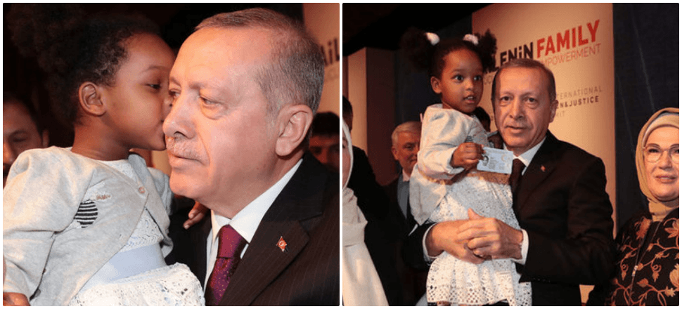Cumhurbaşkanı Erdoğan'ın sevgisi karşılıksız kalmadı!