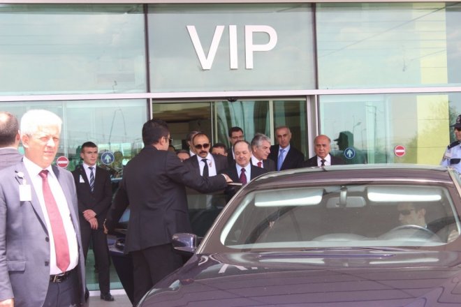 IKBY lideri Barzani Ankara'da! Erdoğan ve Yıldırım ile görüşecek