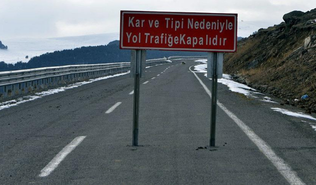 Bu yol kar nedeniyle 5 ay kapalı!