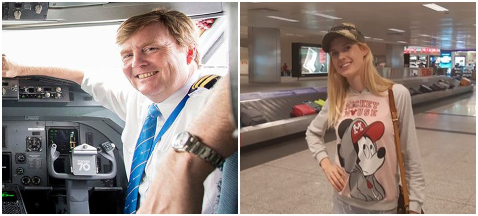 Hollanda kralı Wilma Elles'in pilotu oldu!
