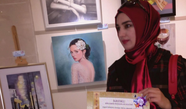 Ankara'daki ilk sergisi büyük beğeni topladı!
