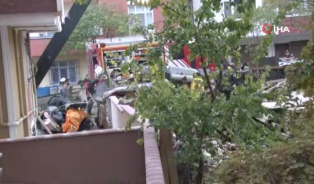 Sancaktepe'de askeri helikopter düştü: 4 şehit!