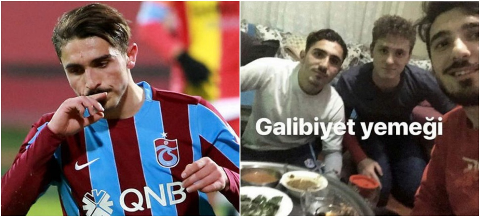 İşte Abdülkadir'in galibiyet yemeği!