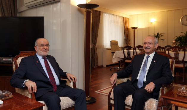 Kılıçdaroğlu-Karamollaoğlu görüşmesi sona erdi!